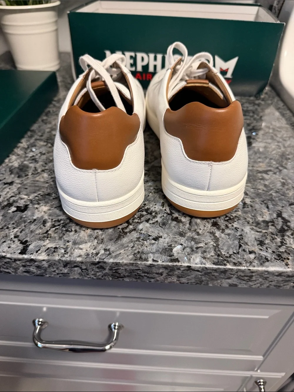 Mephisto Hasko White Men's Sneakers - Picture 4 of 9